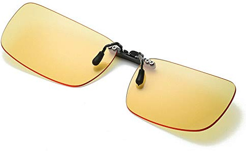 1Pcs Blue Light Blocking Clip On Glasses, for Better Night Sleep, Anti Eye Strain,Suitable for Screens, TVs,Mobile Phones