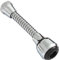 GOTOONE Pulverizador flexible de grifo de 360°, aireador de fregadero de cocina, ABS cromado pulido para agua fría y caliente (plata)