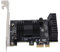 Annadue PCIe SATA Karte 6 Port,SATA Erweiterungskarte,SATA Controller Erweiterungskarte mit PCI Express Gen.3,Unterstützung für SATA Gen III 6Gb/s Festplatte