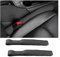 JNNJ 2 Stück Autositz Lückenfüller Lückenkissen, Leder Interior Sitzlückenfüller, Autositz Gap Stopper, Universal Geeignet für die Meisten Modelle von Autos(Schwarz)