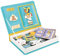 Janod - Magnéti'Book Geschichte - Magnetisches Lernspiel 60 Magnete + 12 Vorlagen - Kinderspielzeug aus FSC-Pappe - Fördert Feinmotorik und Vorstellungskraft - Ab 3 Jahre