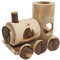 Dehner Lieblinge Nagerhaus Lokomotive, Schlafhaus für Zwergkaninchen/Nager, ca. 16.5 x 14.5 x 12 cm, aus FSC®-zertifizierter Kiefer/Tanne, Natur