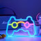Gpurplebud Gaming Neon Schild, Gamer LED Neonlicht USB und Batterie Betrieben Spielförmige Leuchtreklame für Gaming Zimmer, Jugendzimmer, Jungen