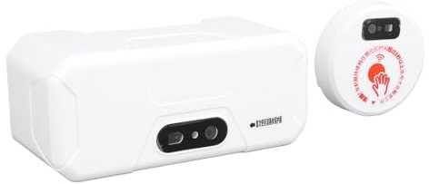 Automatisches Toilettenspülset, 0,25 S, Infrarot-Sensor, Toilettenspülung, Wiederaufladbar, Berührungsloses Toilettenspüler-Ersatzset