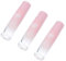 Cabilock 3er Set Herzmuster Rollerflaschen 10ml Nachfüllbare Parfü Und Ätherische Ölflasche Mit Kugelrollen Leichtes Design Ohne Logo Perfekt Für Reisen Und Proben