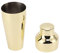 Shaker de Camarero, Cóctel Cocktail, Camarero Shaker Shaker Satin Satin Finish French Steel de Acero Inoxidable para Fiestas (GOLD)