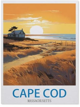 Cape Cod, Massachusetts,Puzzle 1000 Teile Papier Puzzle Geeignet Für Erwachsene Kinder Familien Stressabbau Puzzlespiele(50x70cm)-EB31
