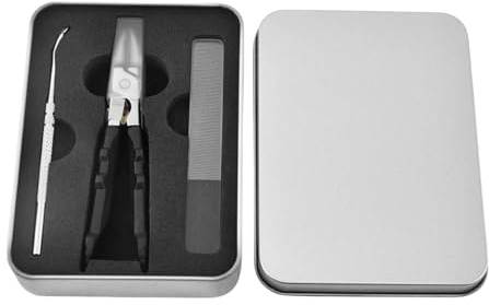 Schräger Nagelknipser Gebogene Fingernagel-Trimmer mit Spritzschutz aus | Seitennagelknipser Senioren Männer Frauen Pediküre Maniküre Fußpflege Täglich