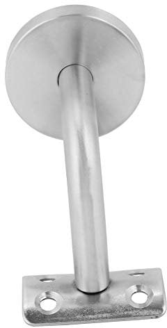 Garosa Stainless Steel Handrail Bracket Wall Support Ladder Stent Stair Hand Rail Adjustable for Round Tubing Stairway Accessories