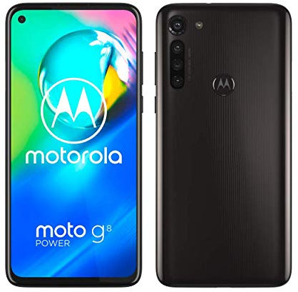 motorola Moto g8 Power Smartphone Portable Débloqué 16,3 cm (6.4) 4 Go 64 Go Double SIM Noir 5000 mAh Moto g8 Power, 16,3 cm (6.4), 4 Go, 64 Go, 16 MP, Android 10.0, Noir (Reconditionné)
