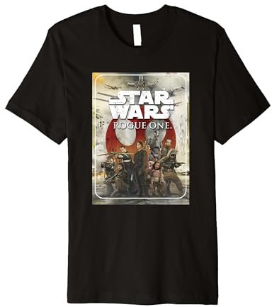 Star Wars Rogue One Group Shot Poster Premium T-Shirt