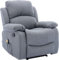 ASTAN HOGAR AH-AR30900GR Ramón Relaxsessel mit manueller Neigung (Zero-Wandsystem), Massage und Therapie, Grau