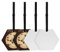 Franklin Sports Shooting Targets - Hockey + Lacrosse Torschießziele + Trainingsausrüstung - Schießziele für Hockey + Lacrosse Übung - Schießübungen für Hockey + Lacrosse Tor