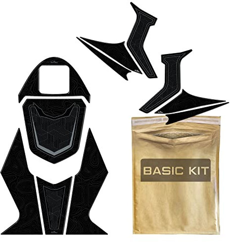 Resin Bike Kit Adesivi Moto compatibile con Honda SH 125 SH 150 2020-2023. Protezione Scooter Zona Serbatoio da Urti e Graffi. Adesivi 3D Resinati compatibile con SH125i