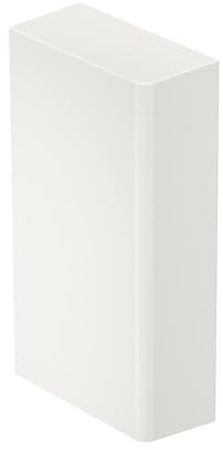 Signa Base 70x130, RAL9010 - Endstück für Gerätemontage