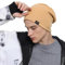 WTACTFUL Warme Slouchy Beanie für Männer Wintermützen für Jungs Coole Beanies Skull Cap Herren Damen Thermal Warm Dicker Skully Stocking Binie Hat zum Skifahren Snowboard Braun