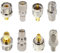 YILIANDUO Kit de connecteurs RF SMA-UHF SMA vers UHF PL259 SO239 Mini Adaptateur de câble coaxial UHF pour Radio Amateur Citizen Band Antenne VHF Marine sans Fil Câble coaxial RF