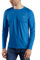 WILLIT UV Shirt Herren Rashguard Langarm Funktionsshirt für Schwimmen Surfen Angeln Wandern Atmungsaktiv Schnell Trocknend Sonnenschutz Sportshirt Saphirblau XL