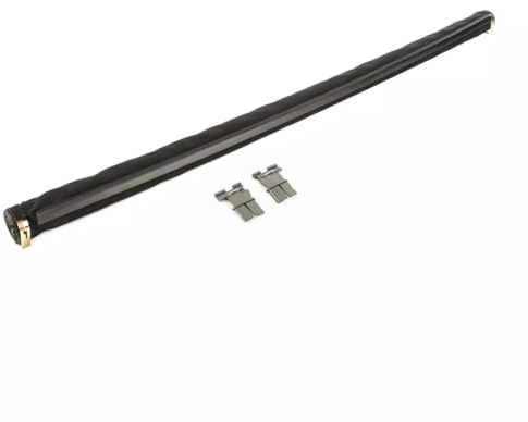 Dixhills Parasol para coche, parasol con clips, techo solar, repuesto para Q5 8R Passat B7 Alhambra Leon 5F Yeti Superb 3T número de pieza 1K9877307B paño individual negro