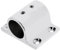 1 pz 316 In Acciaio Inox Barca Corrimano Raccordi 90 Gradi Stanchion Rettangolo Base Marine Deck Hardware per 25mm Tubi