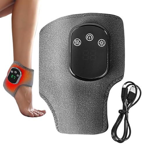 Masseur du pied avec chaleur | Outil multifonctionnel d'Anklerelief | Masseur de pied chauffant et de cheville rechargeable pour gymnase, fitness, course, sport