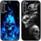 Lot de 2 coques de protection arrière en gel silicone TPU pour smartphone OPPO Find X2 Lite