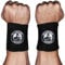 Bells of Steel - Handgelenkbänder, für Kugelhanteltraining, Kraft- und Gewichtheben, Powerlifting und Crossfit - Handgelenkstütze für Damen und Herren - 1 Paar
