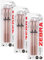 Zebra Rose Gold three pack Black ink 02582 X 3-9 PENS OFFER, great looking Rollerball from Zebra