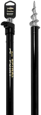Dinsmores B11a Power Drive Bank Stick 2,2 cm Außendurchmesser. 5 x 61 cm, schwarz/Silber, 2X60CM