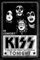 KISS Live-Konzertposter – Heavy Metal Music Merch 1970er Jahre Retro Vintage Konzert-Tour-Zubehör – 40,6 x 61 cm