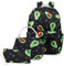 Junlion Kinder-Rucksack-Set, 3-in-1-Schultasche, Laptop-Rucksack, Lunch-Tasche, Federmäppchen, Geschenk für Teenager, Mädchen, Damen, avocado, Einheitsgröße, Modern