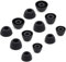 6 Pares de Puntas de Silicona de Repuesto para Samsung Galaxy Buds Pro - Fit in Case Tips(Negro, SML)