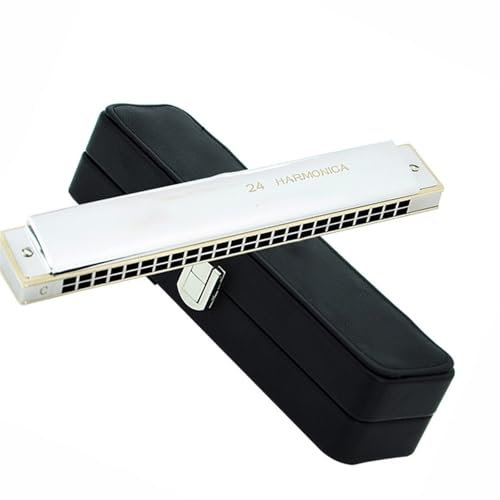 24-Loch Mundharmonika Für Erwachsene Profi Standard Anfänger Anfänger Einsteiger
