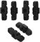 6 Stück Bremsbeläge, Bremsschuhe für Magura Hs11 Hs22 Hs24 Hs33, Bremsschuhe Fahrrad Bremsbeläge für MAGURA Hydraulikbremse Felgenbremse, Bremsklötze Bremsbacken Set für vorne hinten, Schwarz