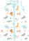 Mama Cheetah Sac de couchage pour bébé 2,5 TOG. couverture en coton biologique à porter avec fermeture éclair dans les deux sens. nourrisson. enfant. garçon et fille. 0-6 mois