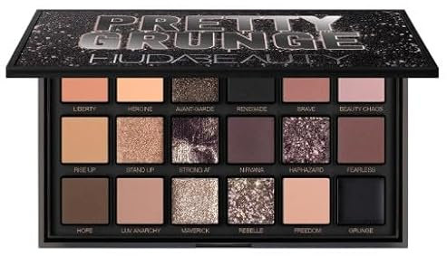 HUDA BEAUTY Original | PRETTY GRUNGE Lidschatten-Palette | Creamy Obsessions Lidschatten-Palette | 16,8 g / 0,59 oz. | by Bella | Limitierte Edition