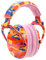 PROTEAR SNR 28 DB couvre - oreilles pour enfants, idéal pour les bruits sensibles, pour les feux d'artifice, les voyages et les enfants dans des environnements bruyants (Camouflage orange)