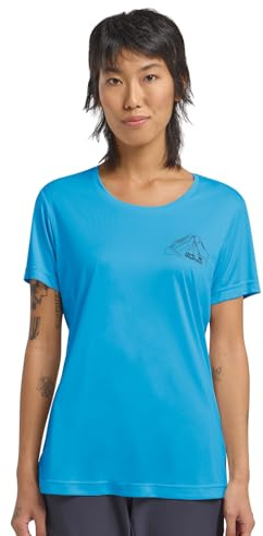 Jack Wolfskin Damen Peak Graphic T W T-Shirt