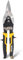 Hurricane Blechschere Gerade 250mm Aviation Serie, Durchlaufblechschere, Gerader Schnitt Blechscheren, Metallschere, Cr-MO Stahlblechschere, bis zu 40% Arbeitssparend