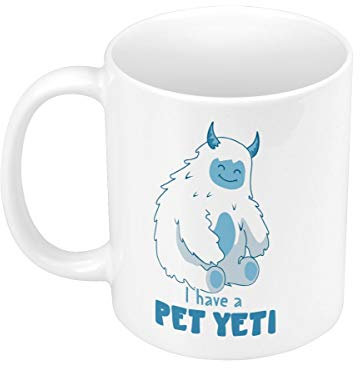Tazza in ceramica Pet Yeti Myth Movie Dream
