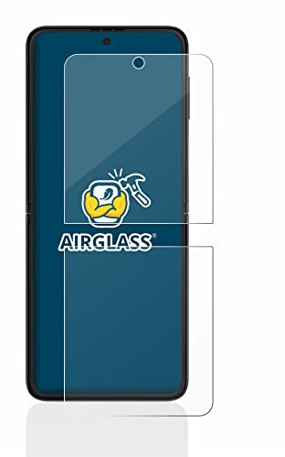 BROTECT Protector Pantalla Cristal para Samsung Galaxy Z Flip 3 5G Protector Vidrio - [Dureza 9H, Anti-Arañazos]