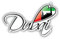20cm! Hochwertiger Kühlschrank-Auto-Aufkleber Sticker Cartoon Comic Dubai World Flag Heart Reise UV&Waschanlagenfest Decal