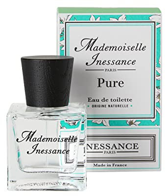 Inessance Paris - Eau de Toilette pour Femme Mademoiselle Inessance Pure - Parfum Délicat Floral et Lumineux - Flacon Moderne - Fabriqué en France - 50 ml