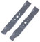 Spares2go Metal Blade compatible with Mountfield 420HP 422HP HB41 HP425 S420 S421 SP425 Lawnmower (41cm / 16, Pack of 2)
