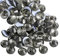 Beadsland Hotfix Strasssteine, 1440 Stück Flatback Kristall Strasssteine zum Basteln, Kleidung, Basteln, Dekoration, Black Diamond, SS12, 3.0-3.2 mm