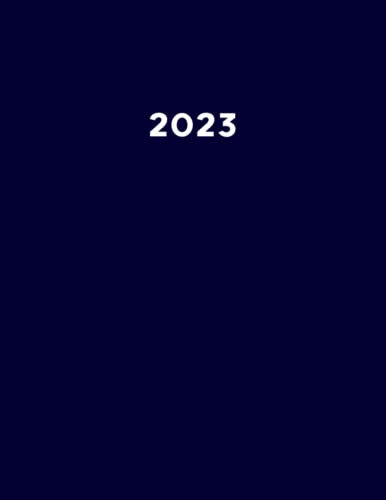 2023: Kalender XXL 2023 I A4 I 1 Seite / Tag mit Zeiteinteilung I 400 Seiten I Terminkalender I Office Planer I Kalenderbuch I Farbe Blau
