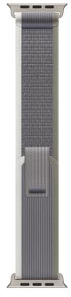 Apple Watch Band - Trail Loop - 49mm - Green/Grey - S/M