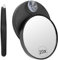 Gebrazy Miroir Grossissant X20, Petite Loupe avec Ventouse et Pinces en Acier Inoxydable, Petite Loupe de Voyage pour Le Maquillage, Le Rasage, Le Port de Lentilles de Contact, etc.