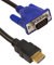 Pipestation HDMI to VGA Adapter - 1.5m Cable | Full HD 1080p Output | High Definition Universal HDMI to VGA Adapter Cable for Monitors, Games Consoles, TV, Projectors, Computers, PC, Laptops & More