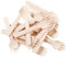 WHTCHSU 4 Mini Wooden Spork 100Pcs, Biodegradable Compostable wood Fork Spoon 2-in-1 Utensil (100pcs/bag)